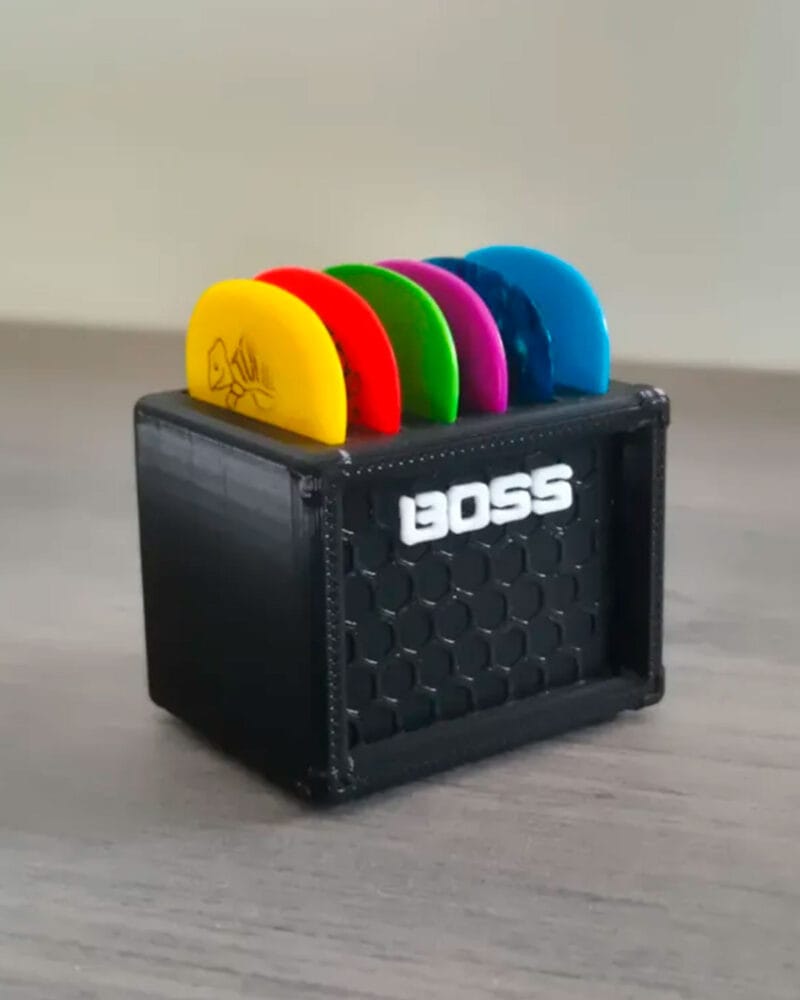 Porta Puas Mini Amplificador Boss - Alto 40. Ancho 32. Profundidad 28