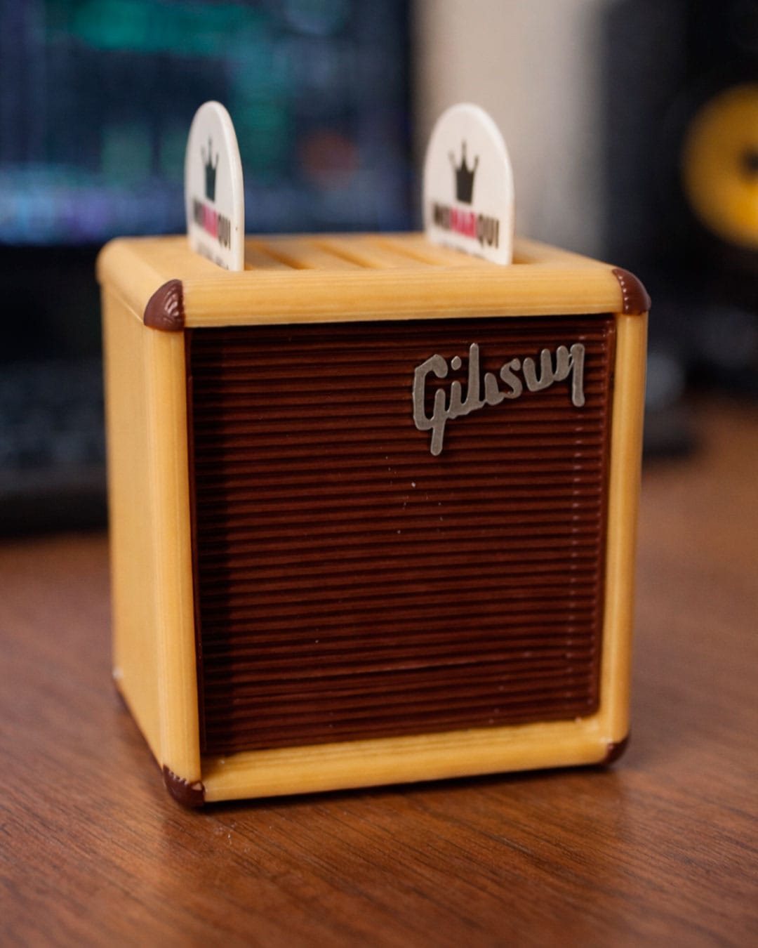 Porta Puas Mini Amplificador Gibson