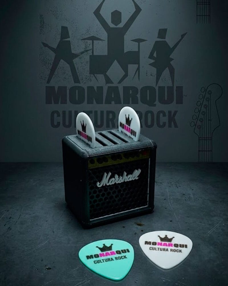 Porta Puas Mini Amplificador Marshall