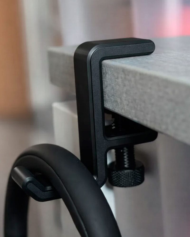 Soporte Auriculares Reforzado Escritorio Mesa Stand Premium