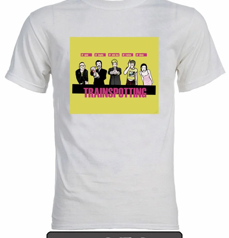 Remera estampada Trainspotting. A053