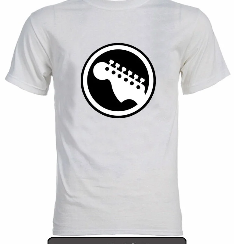 Remera estampada Guitar Music. A058