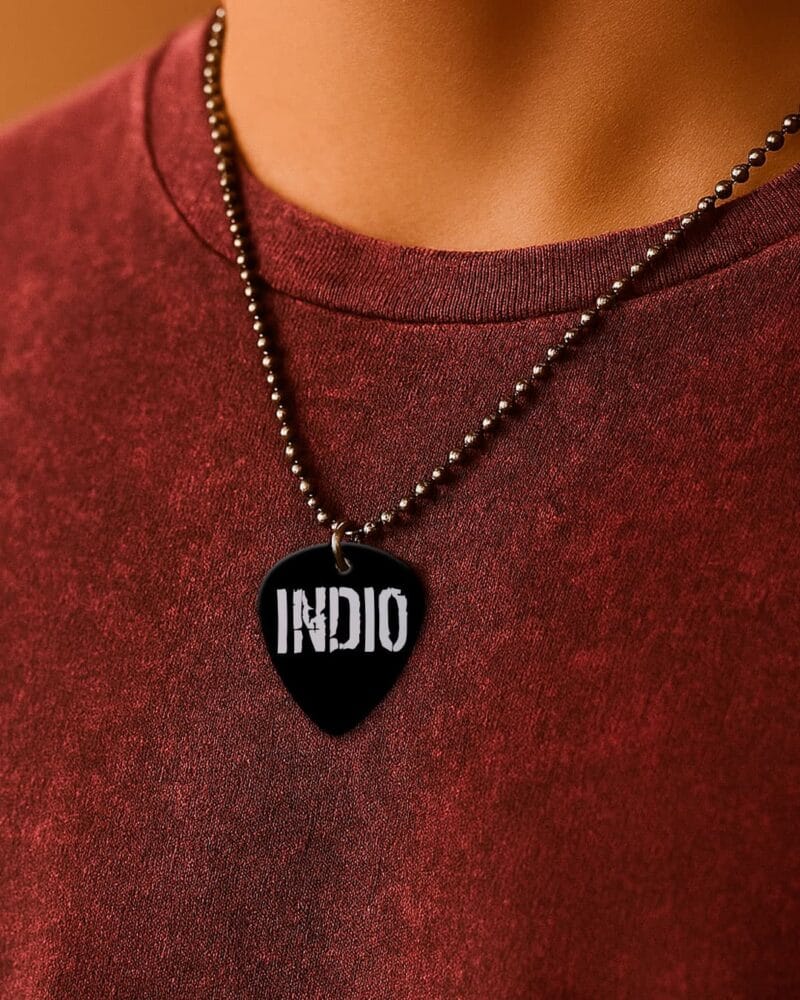 Collar Dije Púa Indio Solari + Llavero porta pua