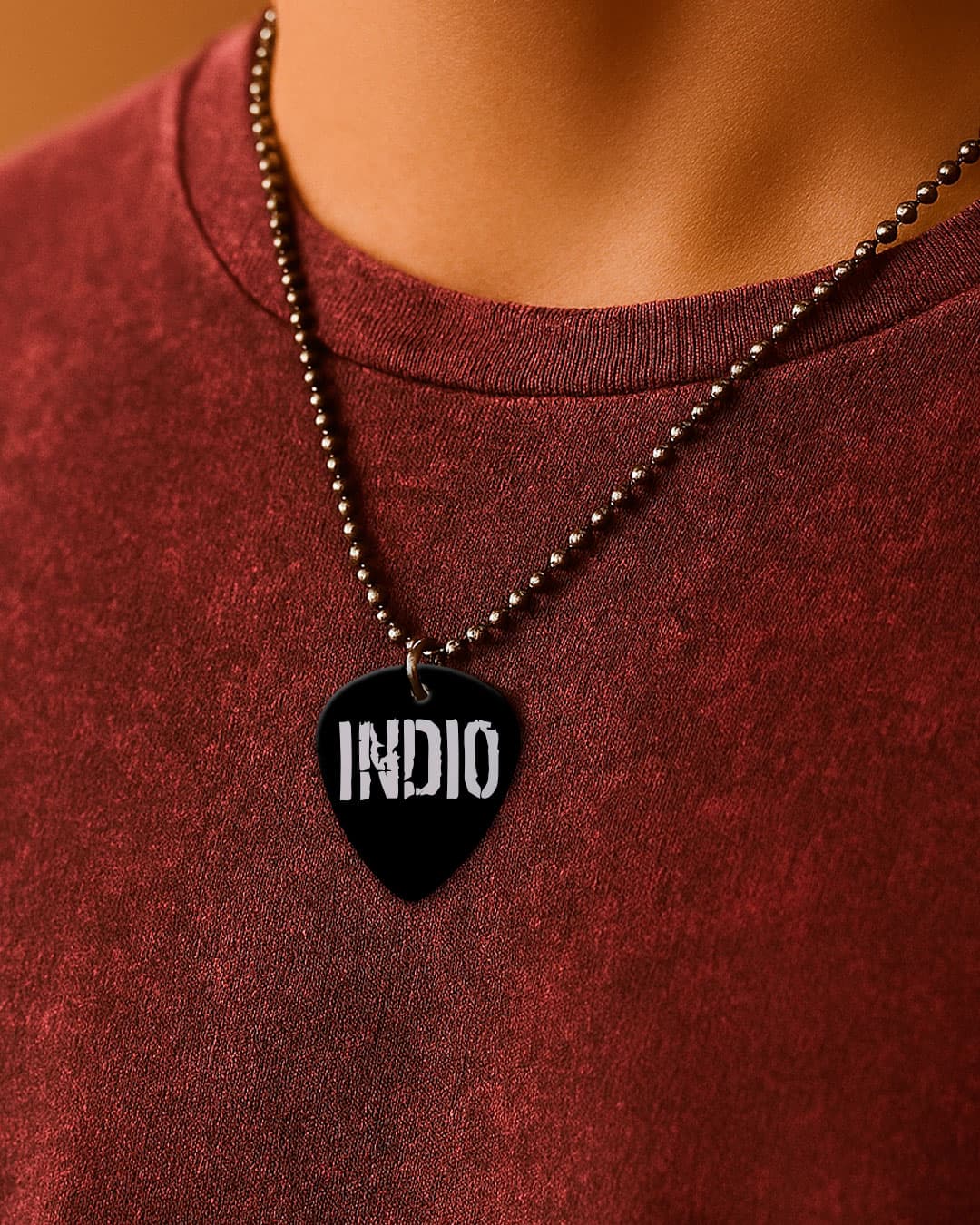 Collar Dije Púa Indio Solari + Llavero porta pua
