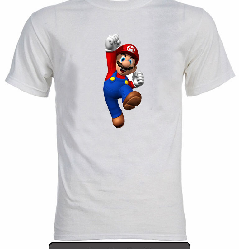 Remera estampada Mario Bros. K030