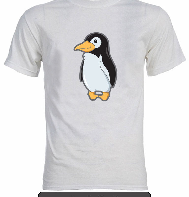 Remera estampada Pinguino. K122