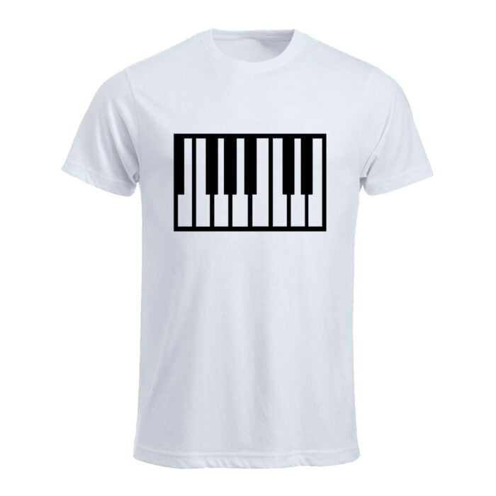 Remera estampada piano