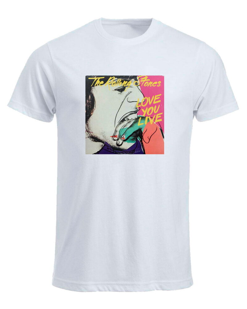 Remera estampada Mick Jagger. A035