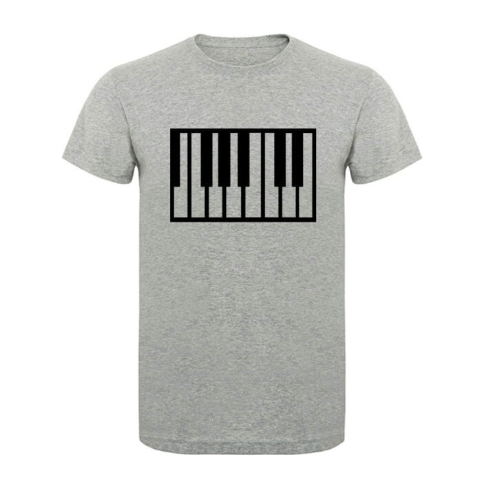 Remera estampada piano