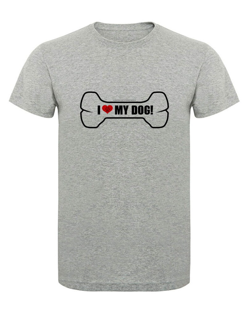 Remera estampada Love My Dog