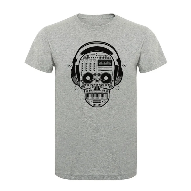 Remera estampada Calavera. A093