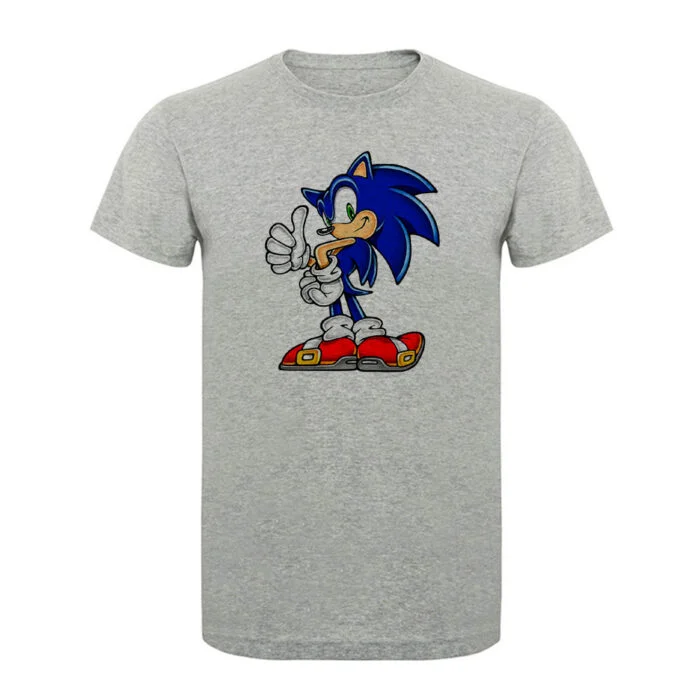 Remera estampada Sonic. K107